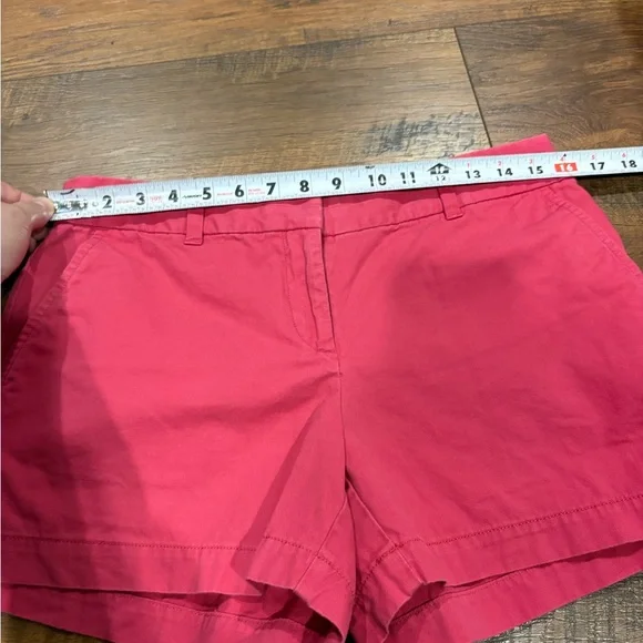 Ann Taylor LOFT Pink Shorts Vibrant Cotton Blend size 4 - Picture 5 of 7